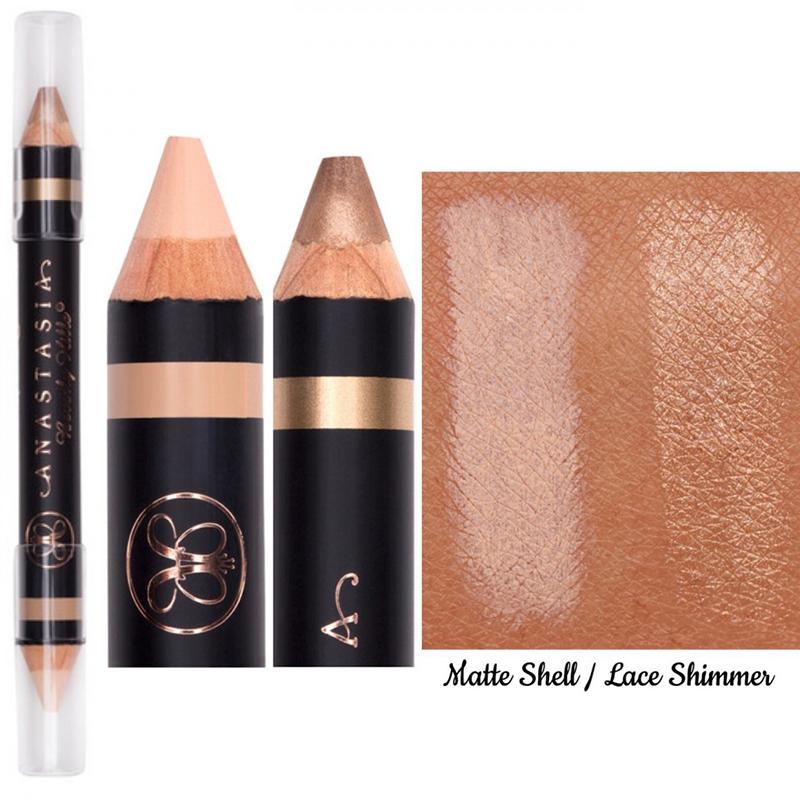 Anastasia Beverly Hills HIGHLIGHTING DUO PENCIL - SHELL/LACE