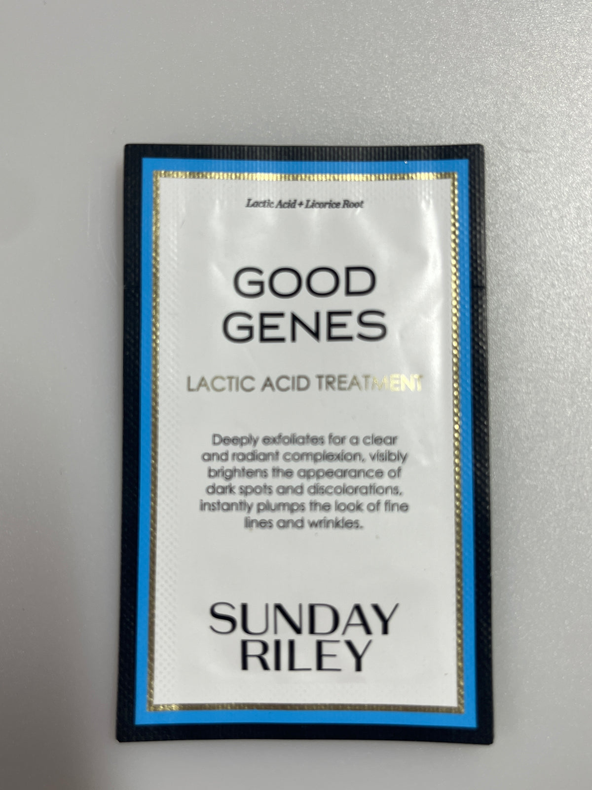 GOOD GENES LACTIC ACID TREATMENT SUNDAY RILEY 1ml