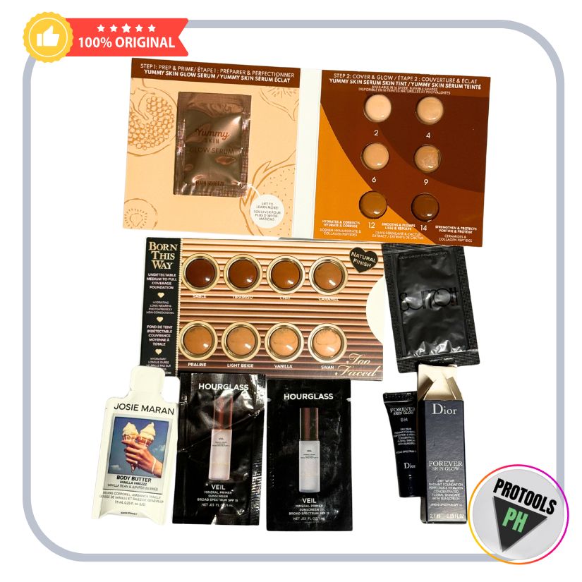 Mixed foundation / concealer sachet - sold per piece