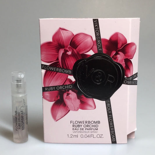 Viktor & Rolf FLOWERBOMB ruby orchid eau de parfume 1.2ml vial