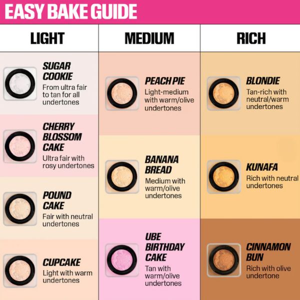 HUDA BEAUTY Easy Bake Loose Baking & Setting Powder