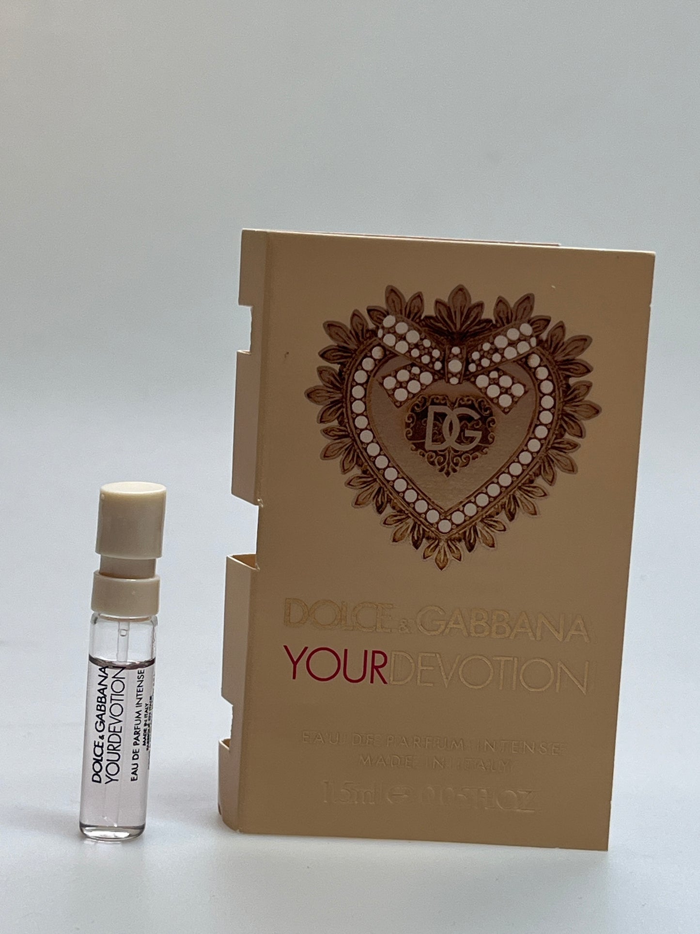 DG YOUR DEVOTION EAU DE PARFUM INTENSE 1.5ml