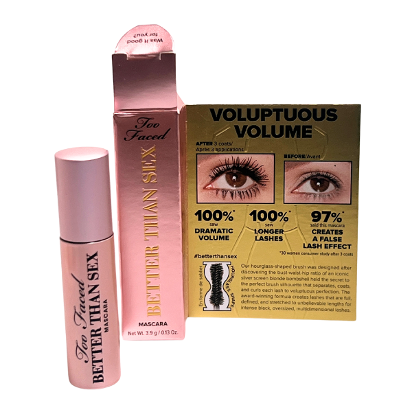 Too Faced Travel Size Better Than Sex Mascara - 3.9g/0.13oz