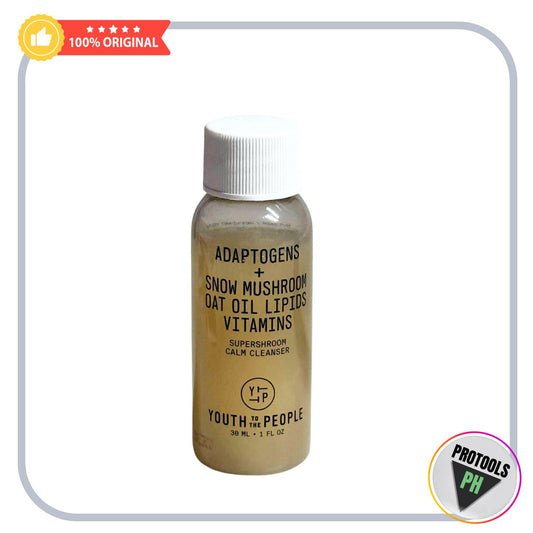 Youth to the People Adaptogens + snow mushroom oat oil lipids vitamins cleanser mini -30 mL