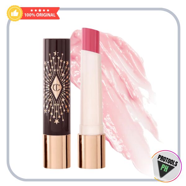 Charlotte Tilbury  Hyaluronic Happikiss Lipstick Balm - Crystal Happikiss ( FULL SIZE)