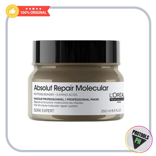 L'Oréal Professionnel Absolut Repair Molecular Hair Mask for Damaged Hair - 250 mL/ 8.5 oz