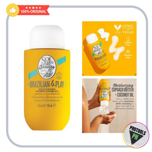 Sol de Janeiro Brazilian 4 Play Moisturizing Shower Cream-Gel - 90 mL