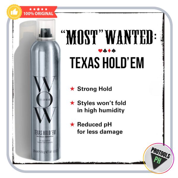 COLOR WOW Texas Hold 'Em Big Hold Hairspray - 8.8oz / 291 mL