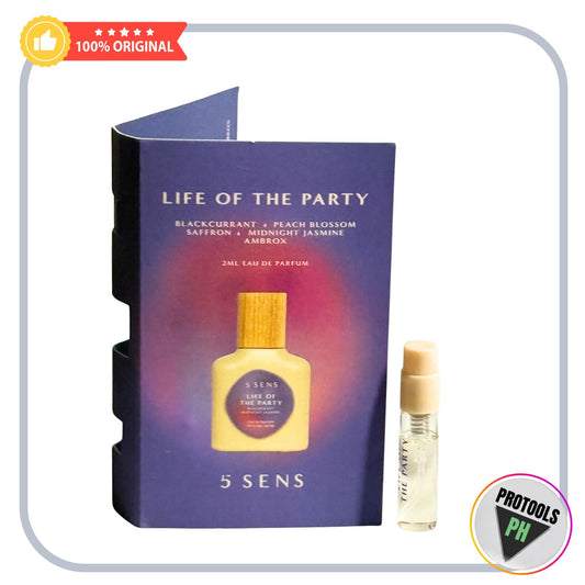 Life of the party 5 sens vial