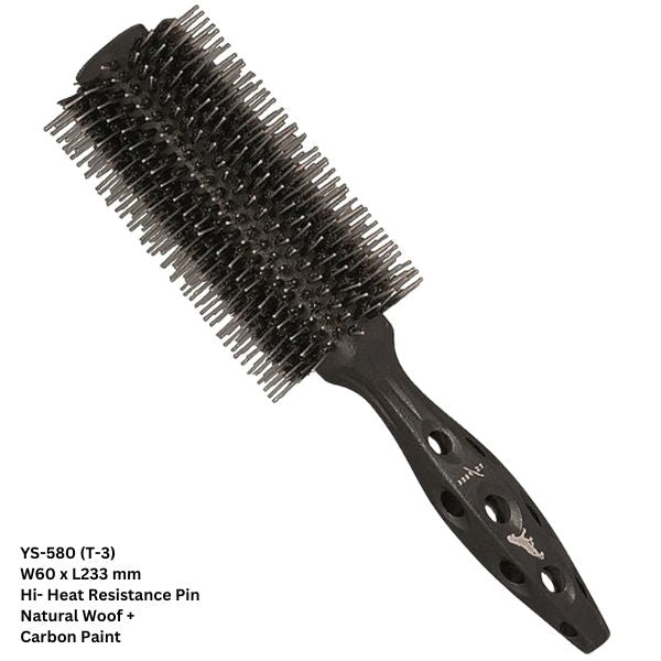YS Park Hair Brush - Black Carbon Tiger Brush