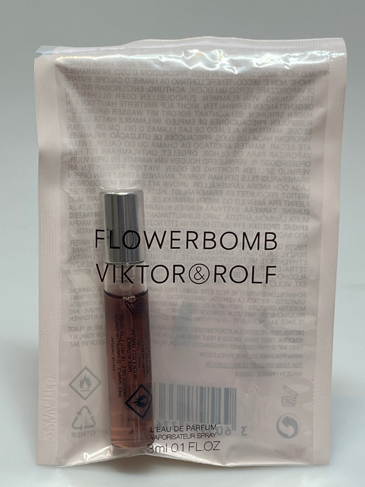 V&F FLOWER BOMB L’EAU DE PARFUM - 3ml/0.1oz