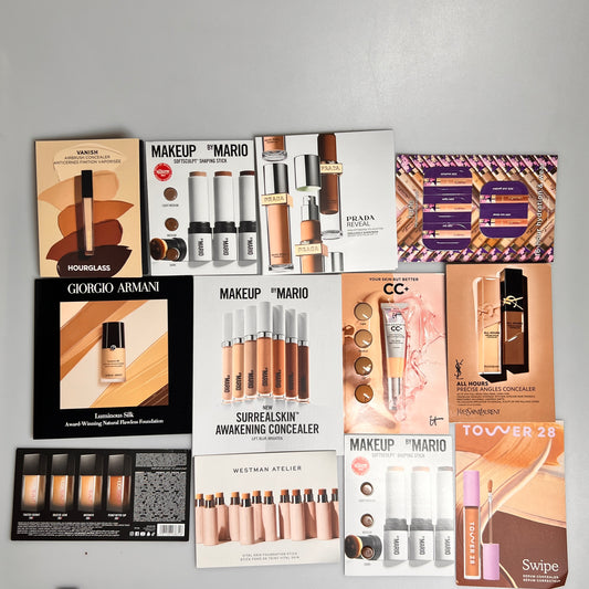 Mixed foundation / concealer sachet - sold per piece