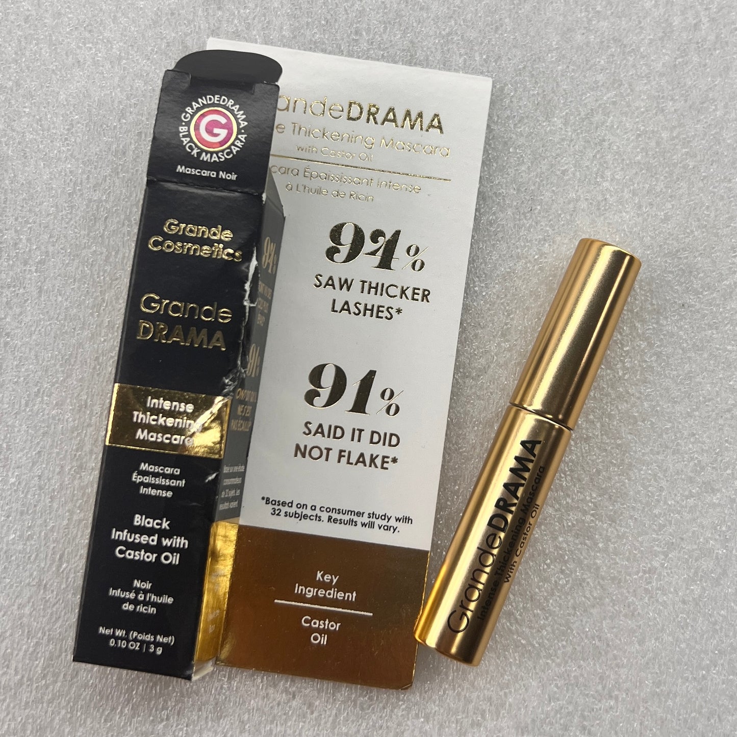 Grande Cosmetics GrandeDRAMA Intense Thickening Mascara mini - 3g