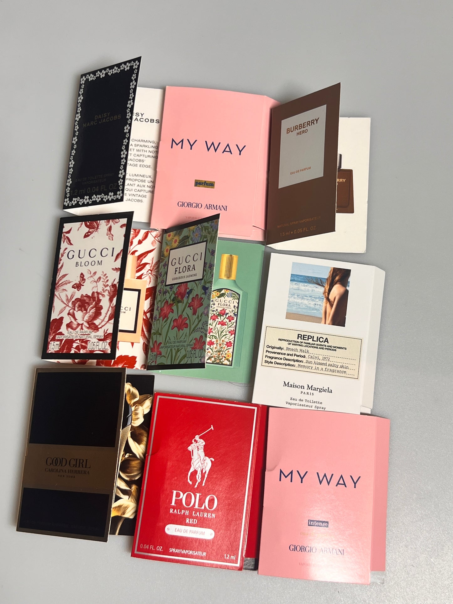 Mixed scent vial (3) - sold per piece (original packaging)