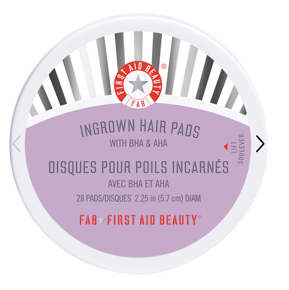 First Aid Beauty Ingrown Hair Pads with BHA & AHA