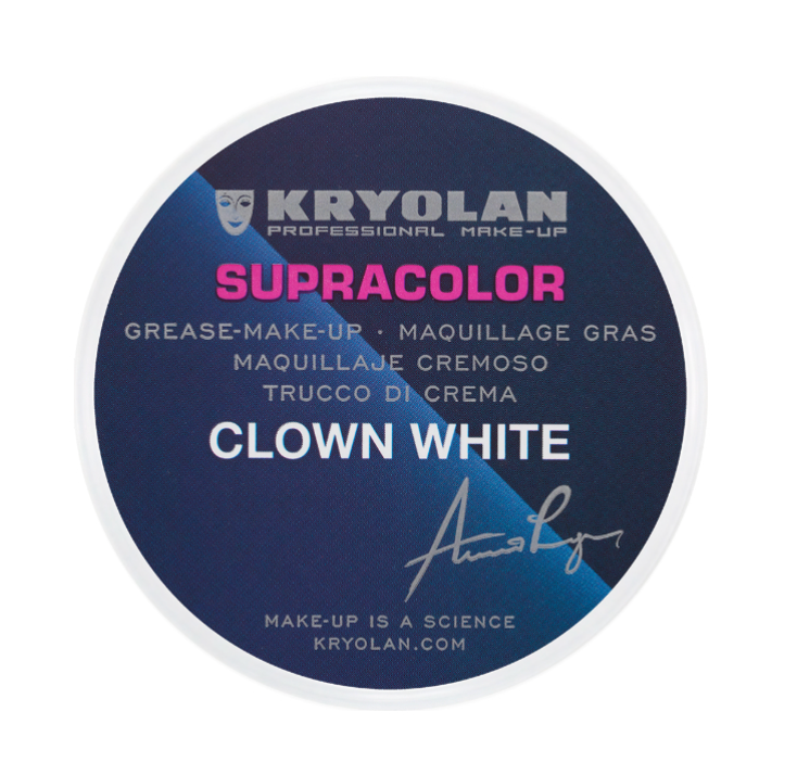 Kryolan SUPRACOLOR CLOWN WHITE - 30g