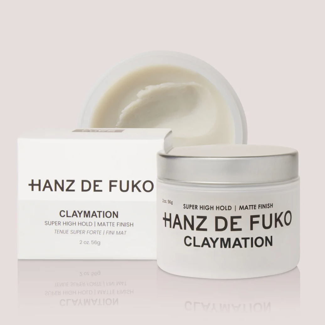 HANZ DE FUKO CLAYMATION: HAIR STYLER - HIGH HOLD, MATTE FINISH