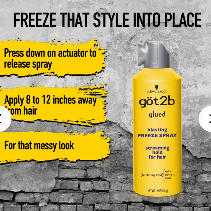 GoT2B | GLUED Freeze Blasting Spray