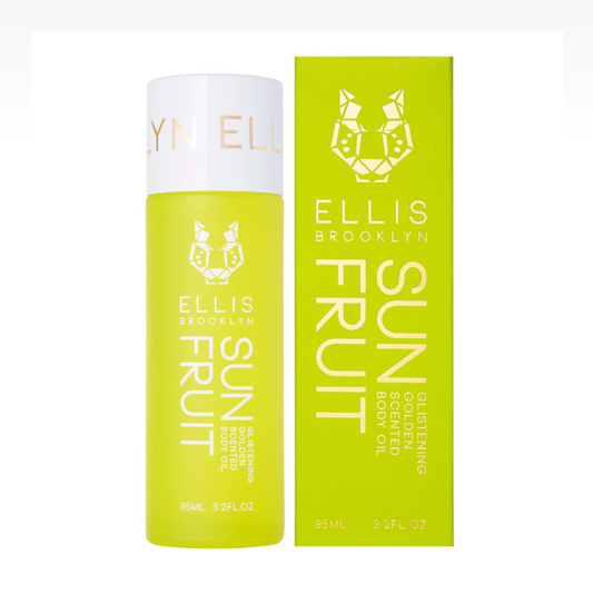 Ellis Brooklyn SUN FRUIT Glistening Golden Body Oil - 3.2 oz / 95 mL oil