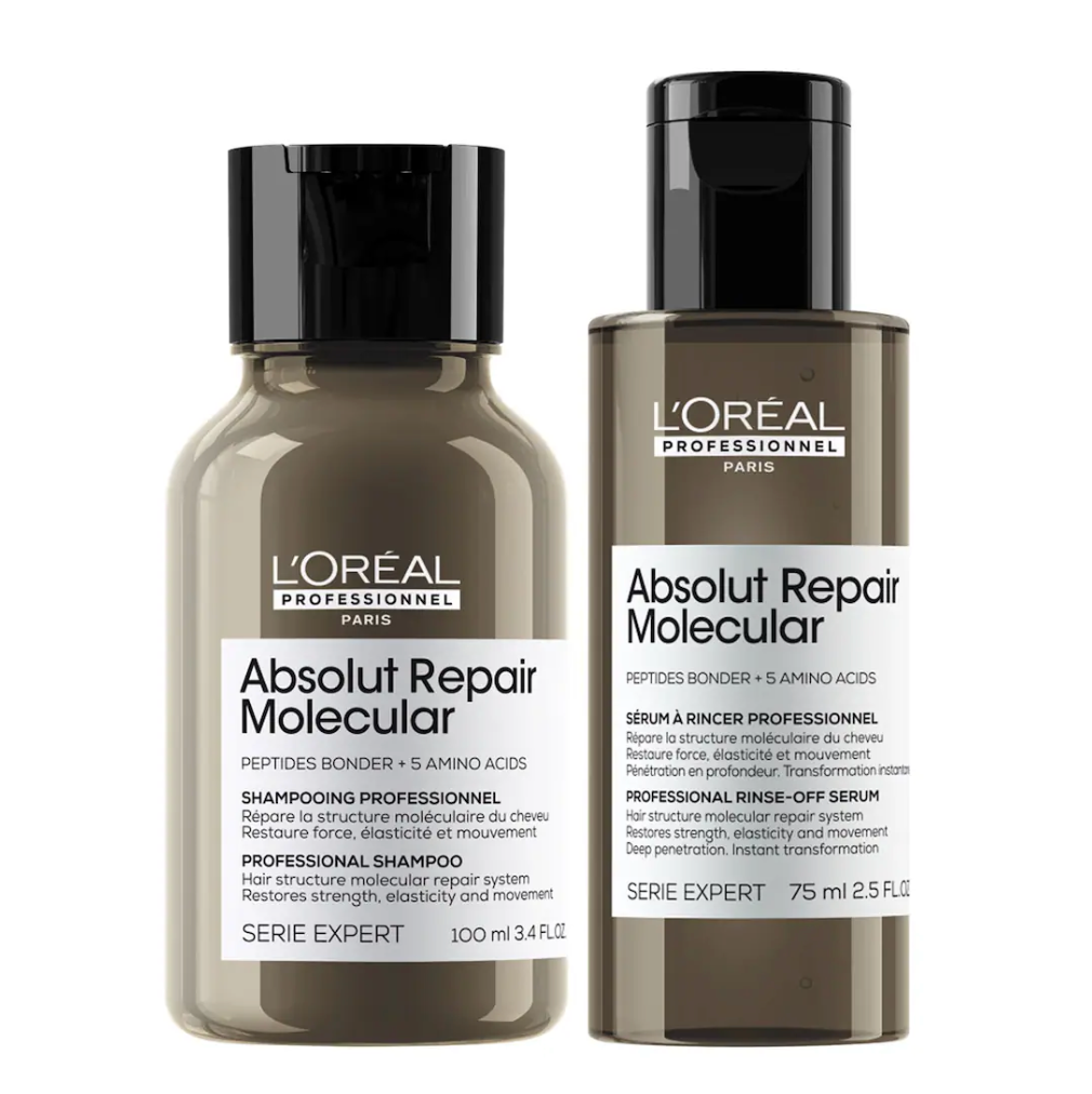 L'Oréal Professionnel ARM Shampoo + Rinse-Off Serum Deluxe Minis- 100, 75 ml