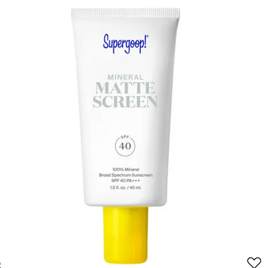 Supergoop! Mineral Mattescreen SPF 40 PA+++ EXP 05/27