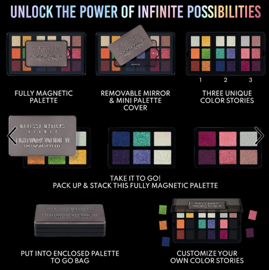 Danessa Myricks Beauty LIGHTWORK VI The Freedom Palette