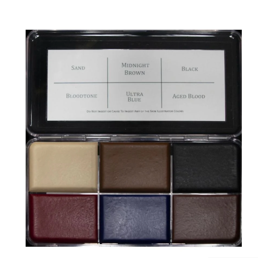 Skin Illustrator Blood & Sand Palette