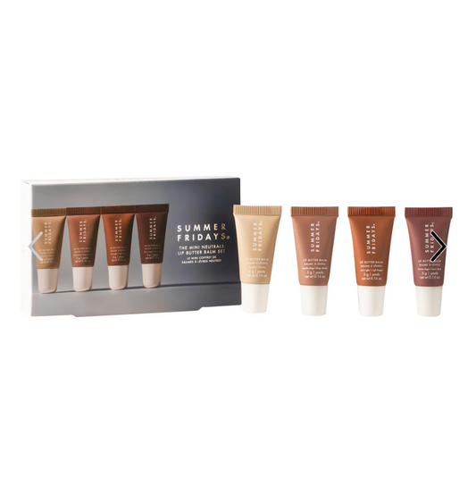 Summer Fridays The Mini Neutrals Lip Butter Balm Set