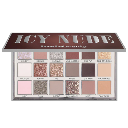 HUDA BEAUTY Icy Nude Eyeshadow Palette