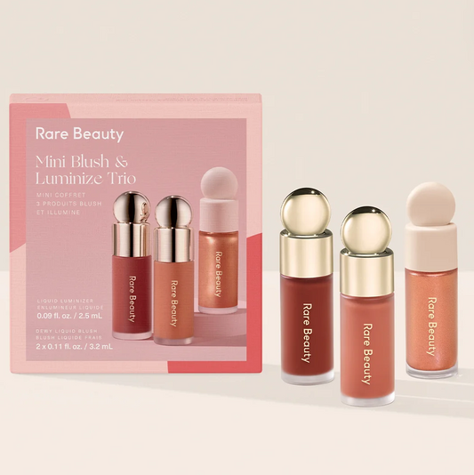 Rare Beauty by Selena Gomez Mini Blush and Luminize Trio