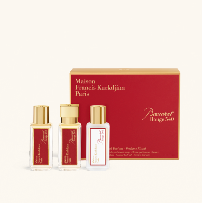 Maison Francis Kurkdjian Paris Coffret Rituel Baccarat Rouge 540