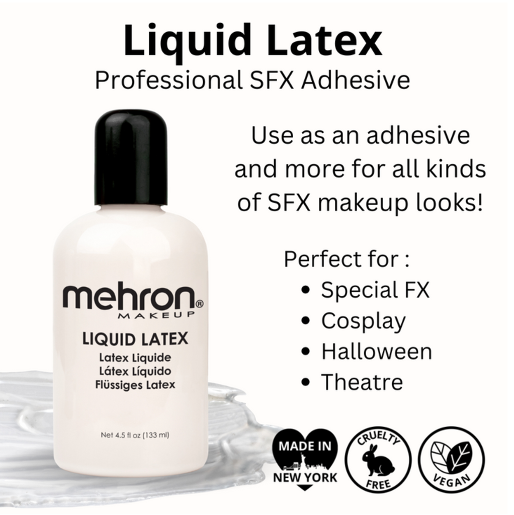 MEHRON Liquid Latex - 4.5 oz