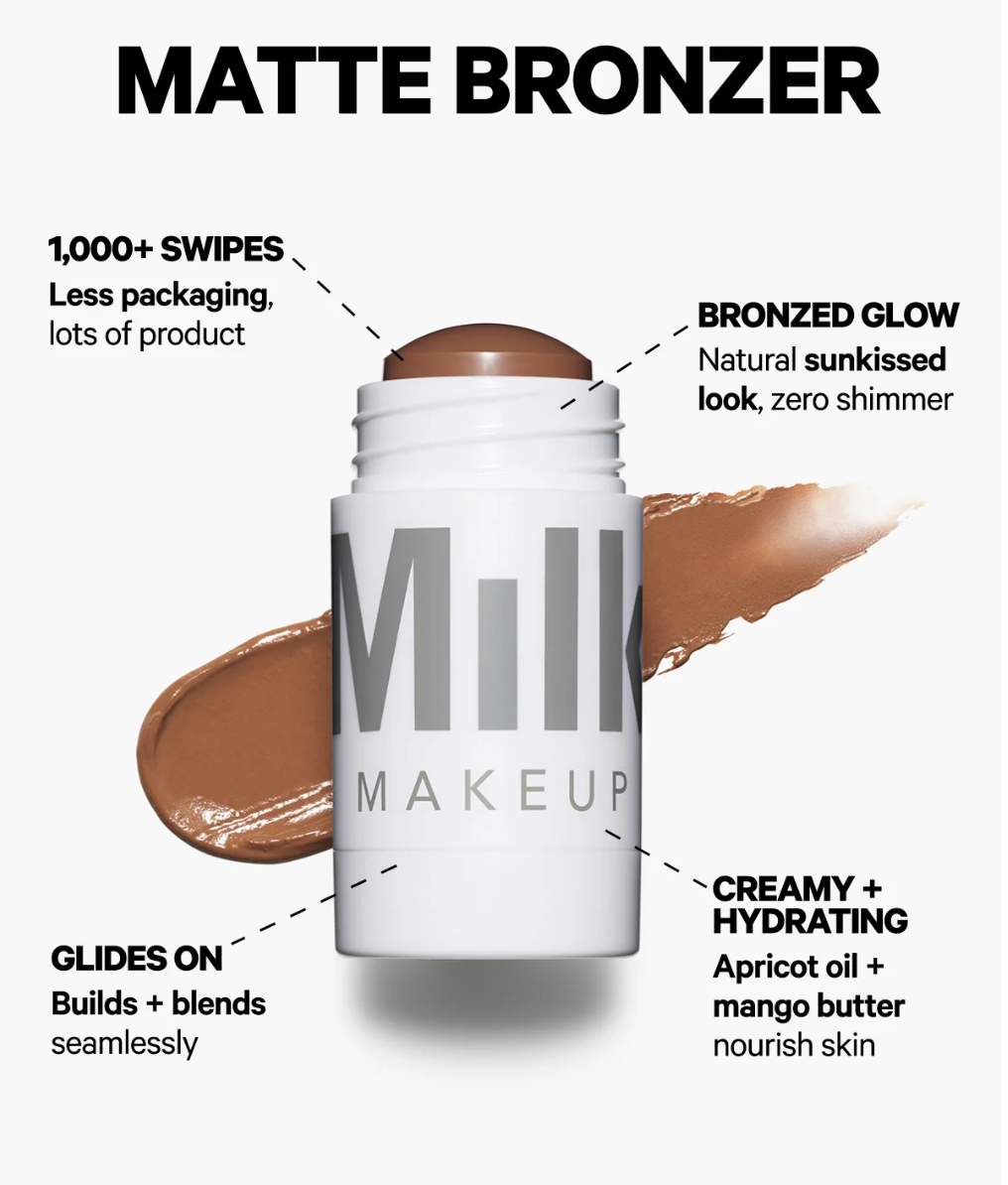 Milk Makeup The Icons Set hydrating primer + cream bronzer