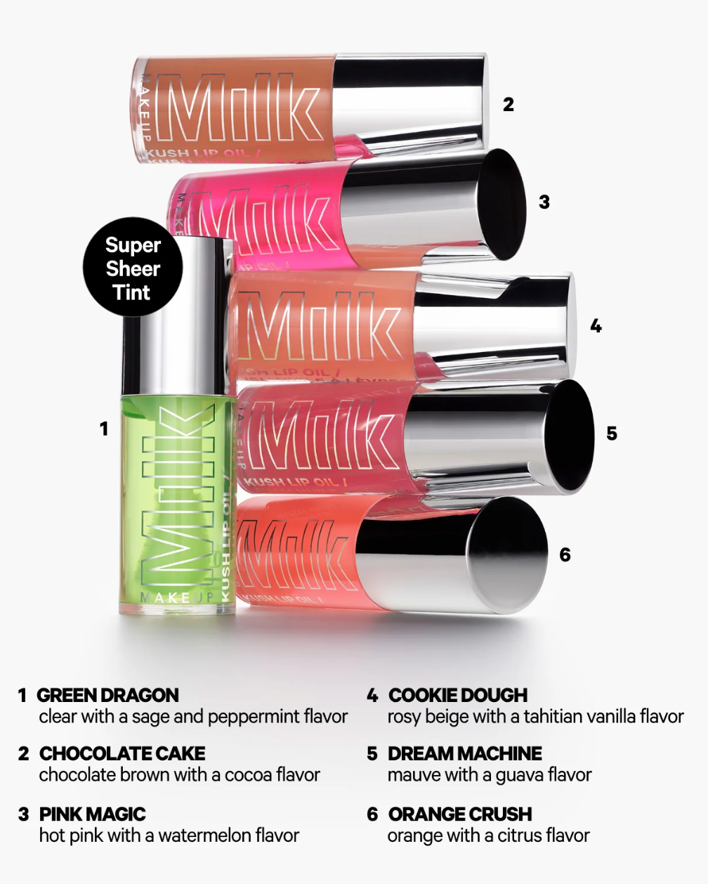 Milk Makeup KUSH Best Buds Lip Oil Duo hydrating lip oils