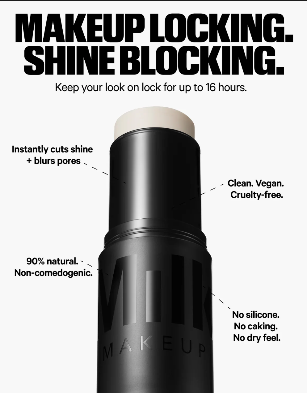 Milk Makeup Pore Eclipse Non-Comedogenic Matte Blur Stick mattifying primer stick