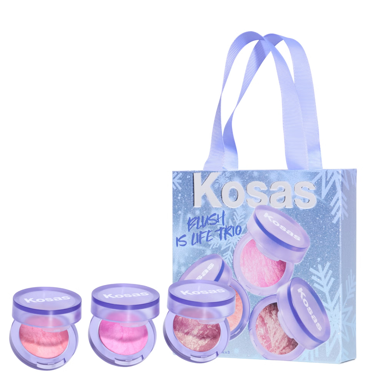 Kosas Holiday 2024 Baked Blush Mini Trio