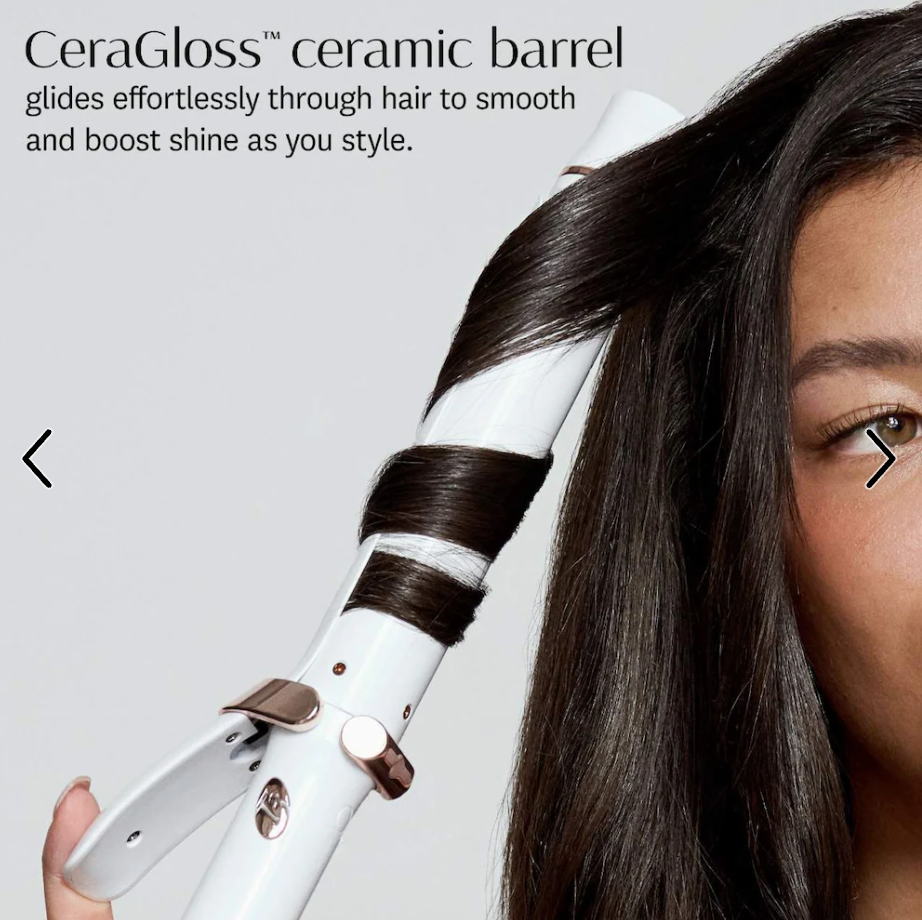 T3 SinglePass Curl X 1.5” Ceramic Extra-Long Barrel Curling Iron