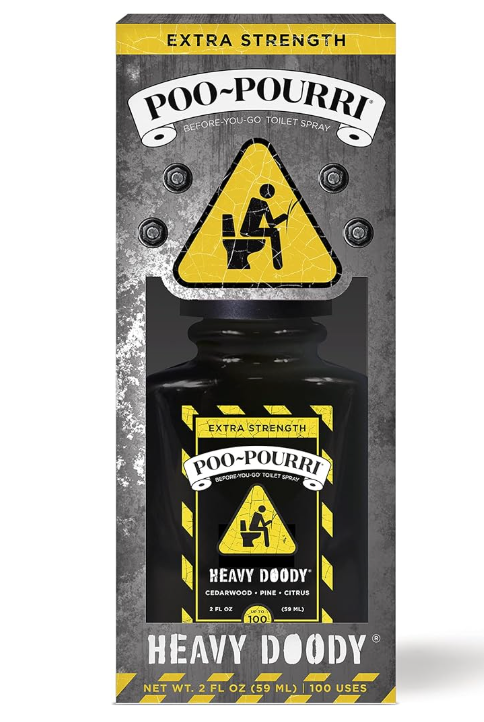 PooPoo-Pourri Before-You-Go Toilet Spray, Extra Strength Heavy Doody, 2 Fl Oz
