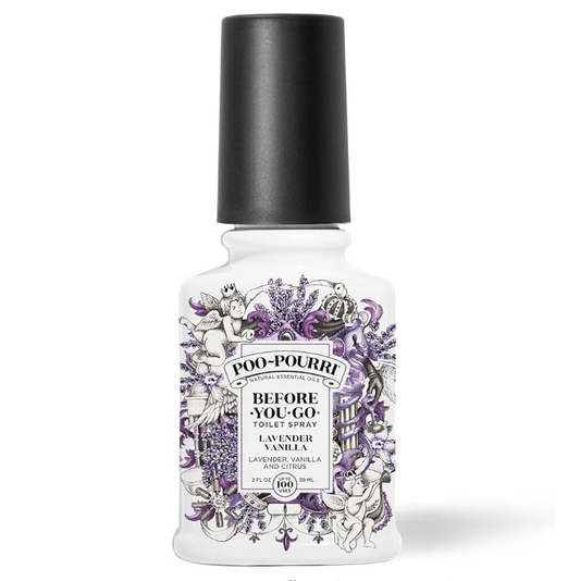 Poo-Pourri Before-You-Go Toilet Spray, Lavender Vanilla, 2 Fl Oz