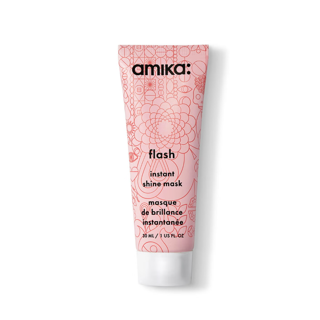 amika Flash Instant Shine Hair Gloss Mask mini - 30 ml / 1 oz