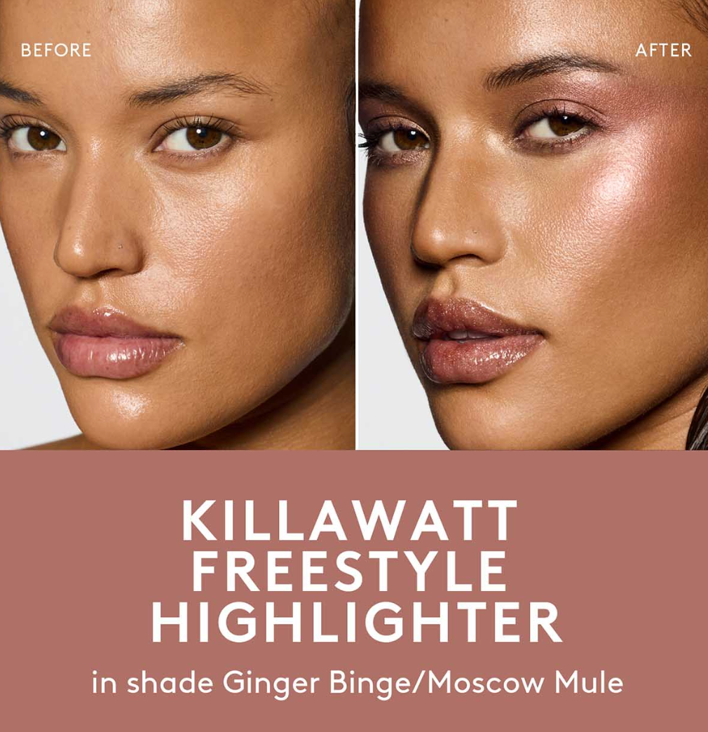 Fenty Beauty Killawatt Freestyle Highlighter Duo • 2 x 3.5g - Ginger Binge/Moscow Mule