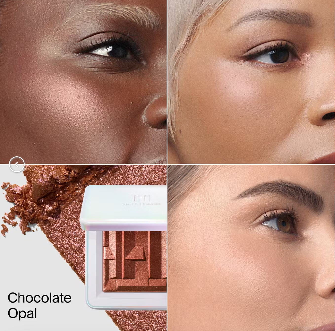 HAUS LABS BY LADY GAGA Bio-Radiant Gel-Powder Highlighter with Fermented Arnica - Chocolate Opal