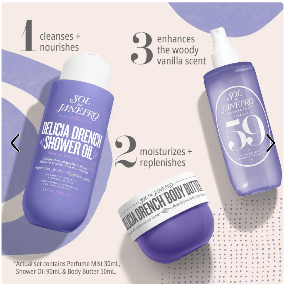 Sol de Janeiro Delícia Drench Jet Set