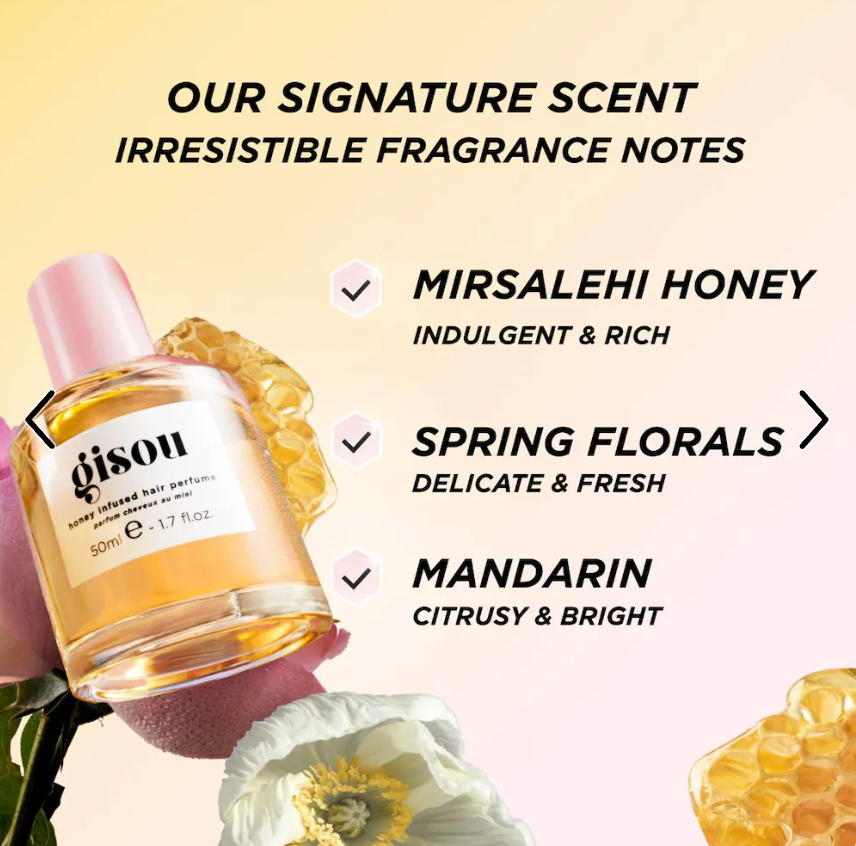 Gisou Honey Infused Hair Perfume mini - 4 mL/ 0.13 oz
