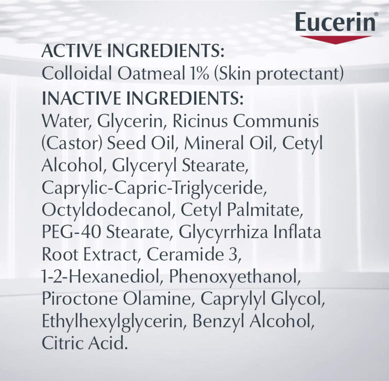 Eucerin Eczema Relief Cream - Full Body Daily Lotion, 8 oz. Tube | for Eczema-Prone Skin EXP 4/26
