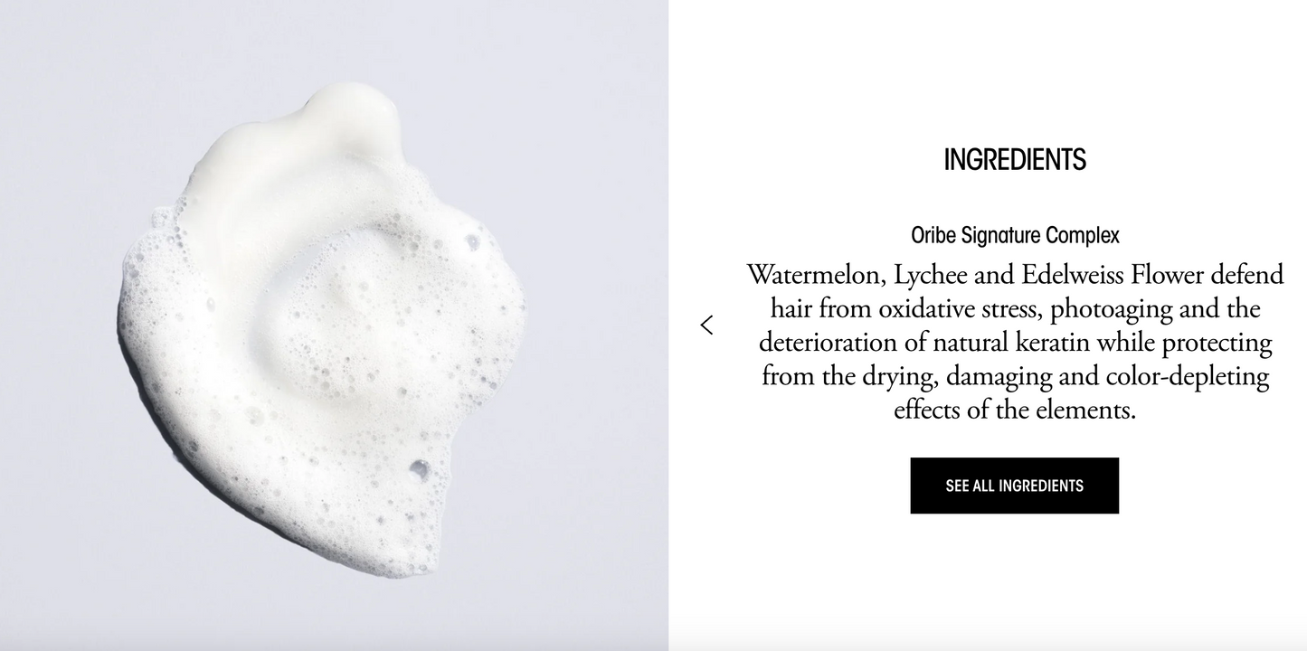 Oribe Run-Through Detangling Shampoo Supershine 8.5 oz / 250 mL