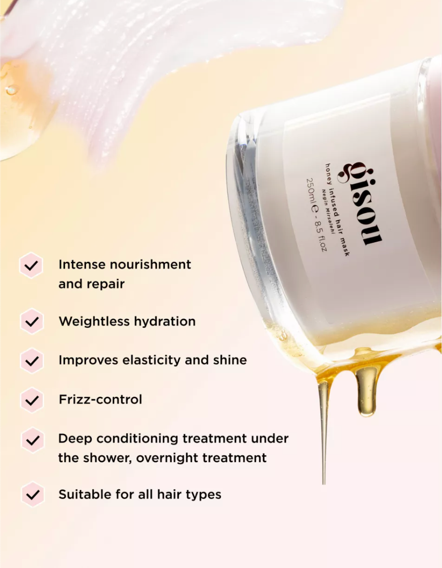 GISOU Honey Infused hair mask 75ml (unboxed)