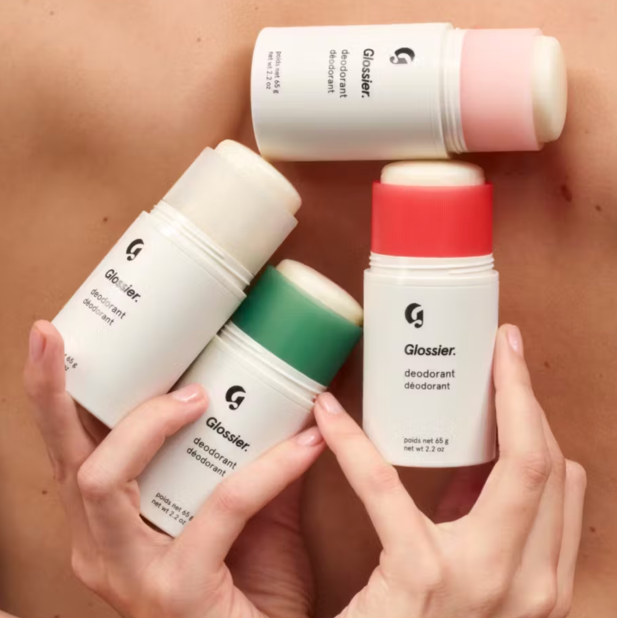 Glossier Deodorant Smooth-glide odor defense (stick+ case)