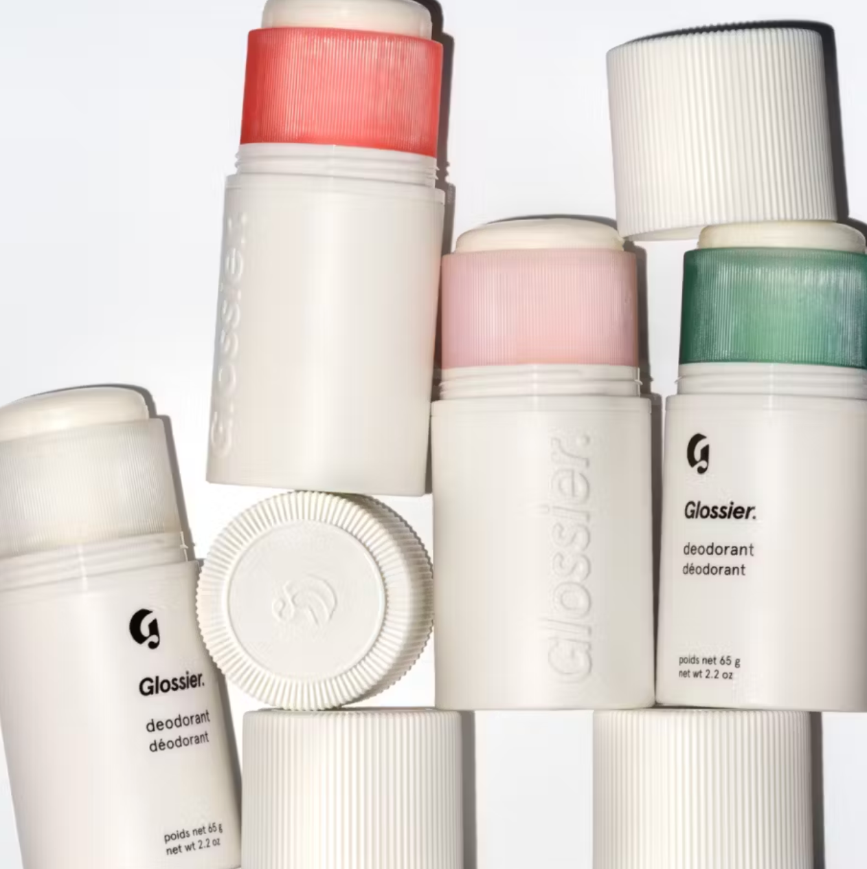 Glossier Deodorant Smooth-glide odor defense (stick+ case)