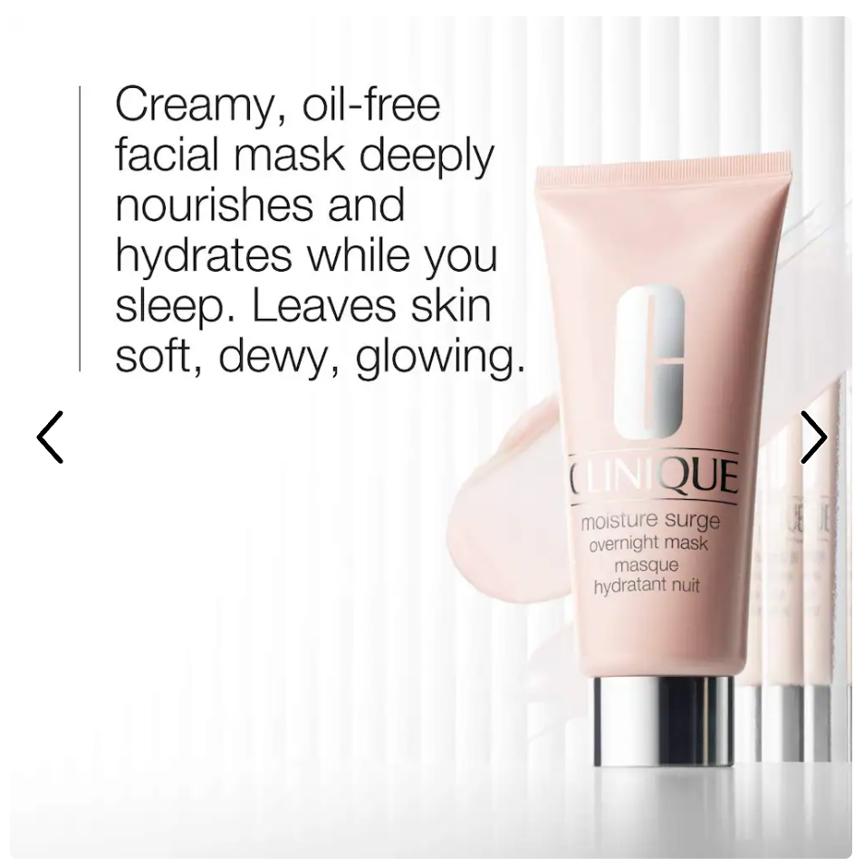 CLINIQUE Moisture Surge Overnight Face Mask - 100 mL / 3.4 oz
